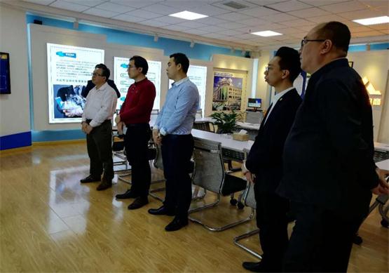 再起文明集团考察Galaxy银河国际财路大数据项目