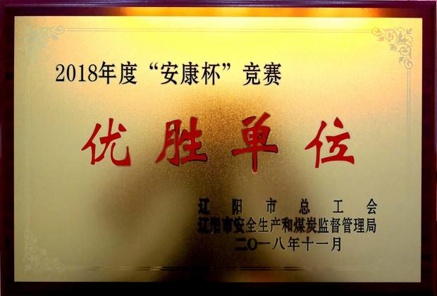 Galaxy银河国际集团荣获“2018年度安康杯竞赛优胜单位”