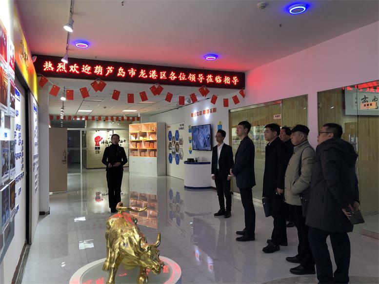 辽宁省葫芦岛市龙岗区常务副区长付国一行莅临Galaxy银河国际集团考察财路大数据项目